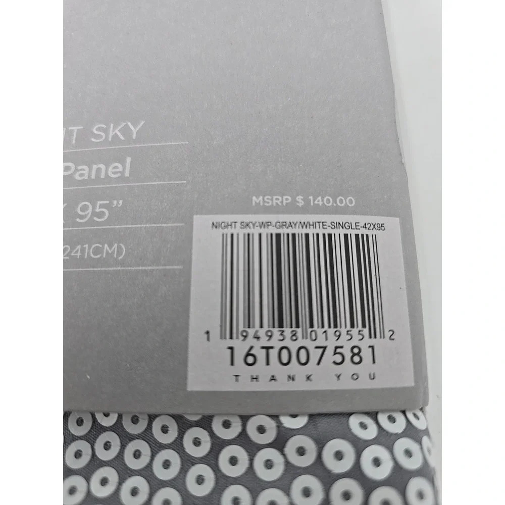 Lush Décor Night Sky One Panel Curtain 42